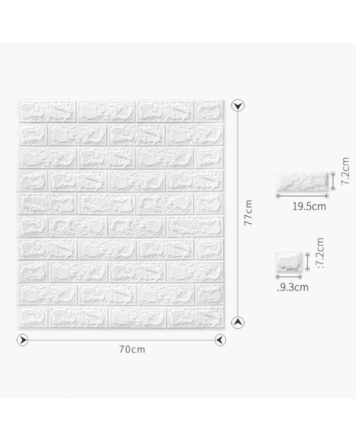 Panel Adhesivo 3D para Pared
