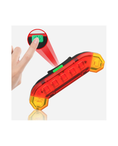 Luz Recargable para Bicicleta 2