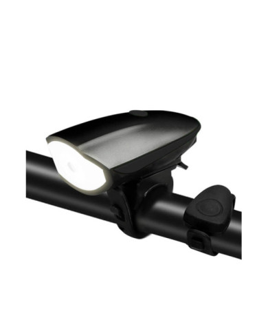 Luz Recargable para Bicicleta con Bocina