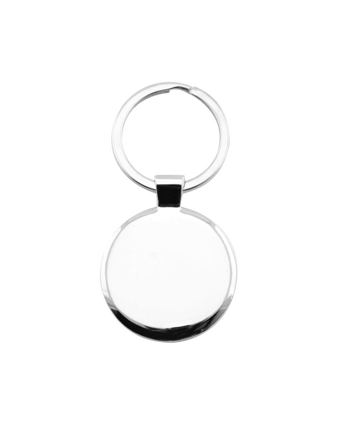 Llavero Cromo Circular