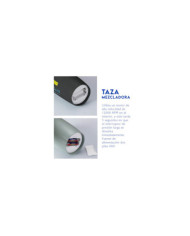 Vaso Viajero Turbina - Mezclador Magnético