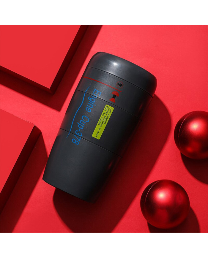 Vaso Viajero Turbina - Mezclador Magnético