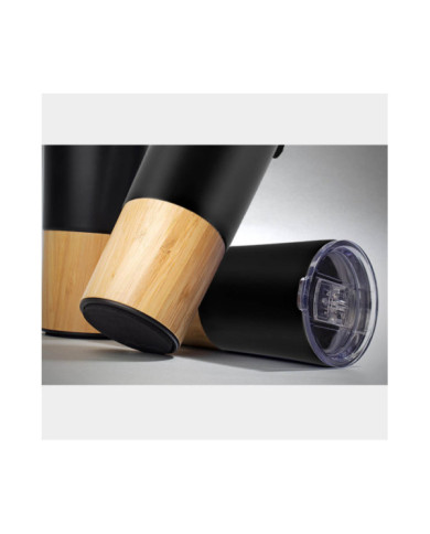 Vaso Viajero Bambú y Metal