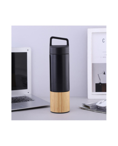Termo Metálico Bambú