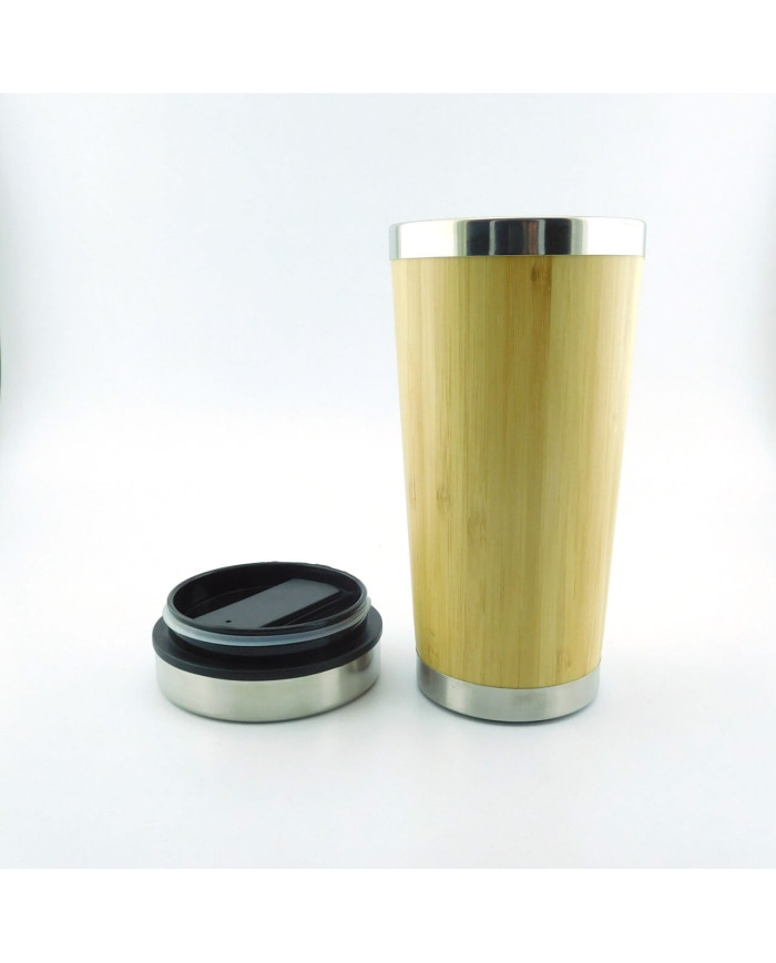 Vaso Viajero Bambú
