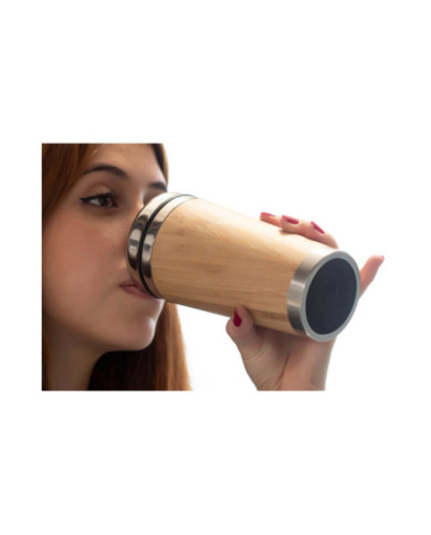 Vaso Viajero Bambú