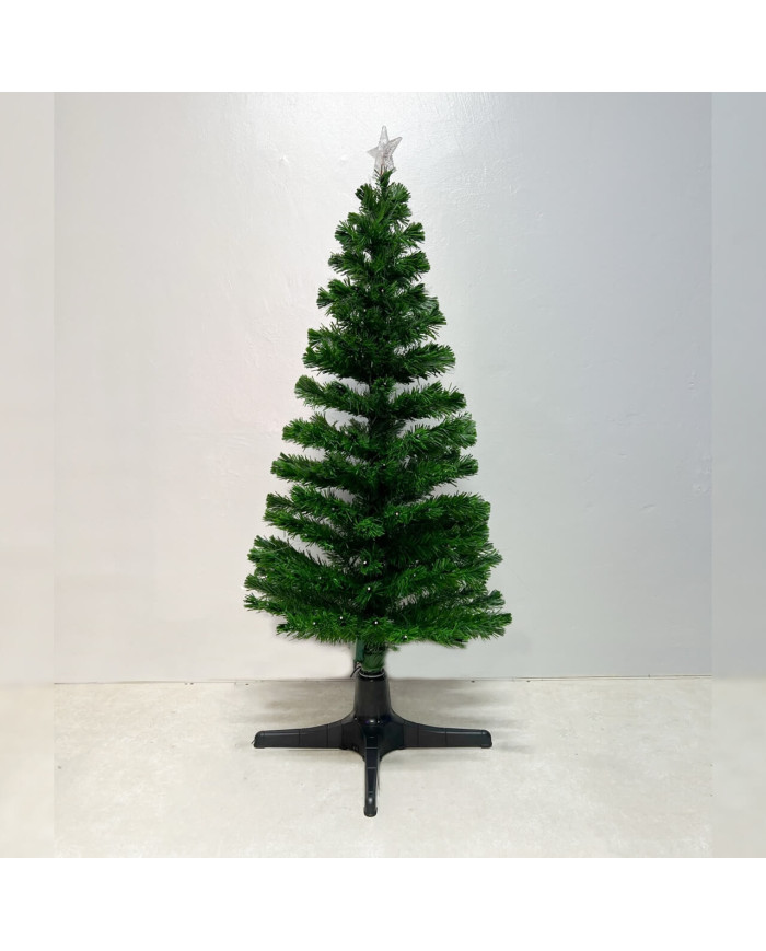 Arbol Navidad Luces Led y Fibra Óptica 150cm BX-5