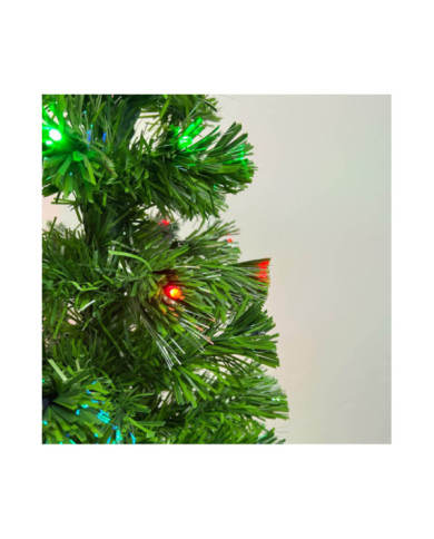 Arbol Navidad Luces Led y Fibra Óptica 150cm BX-5