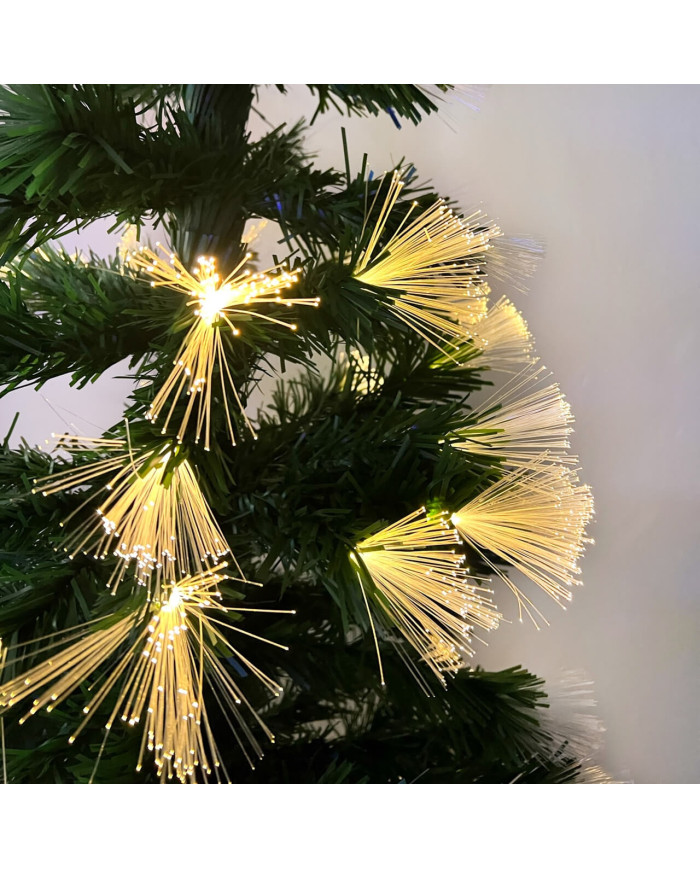 Arbol Navidad Fibra Óptica 180cm BX-6