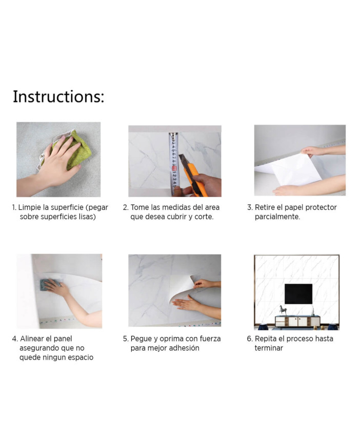 Pared Adhesiva PVC 009