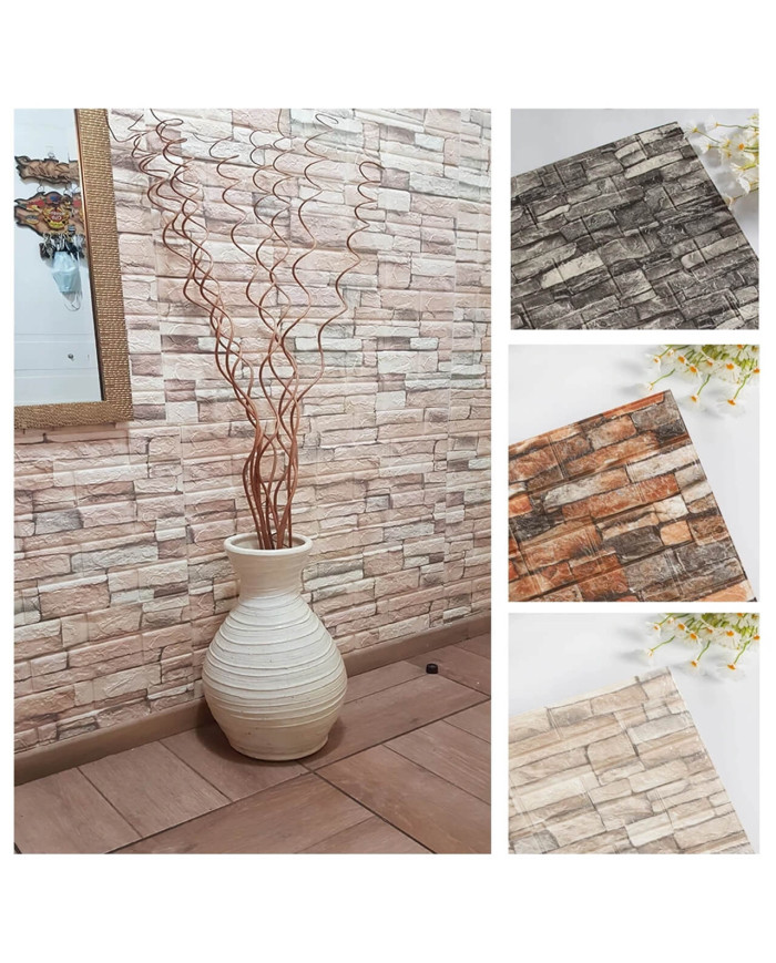 Panel Adhesivo 3D para Pared AC-005