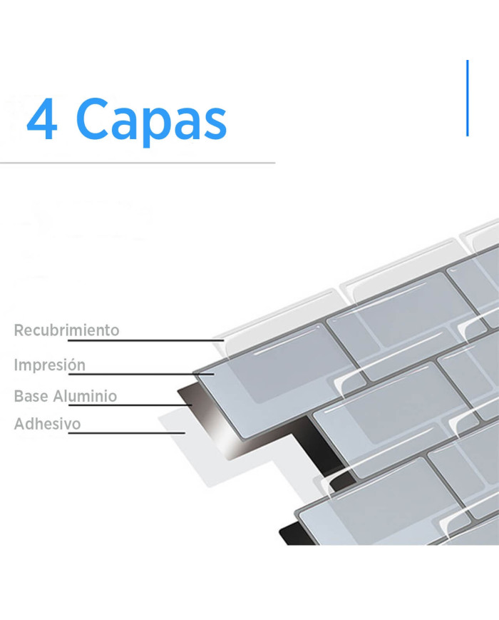 Panel Ahesivo 3D Epox YM-0014
