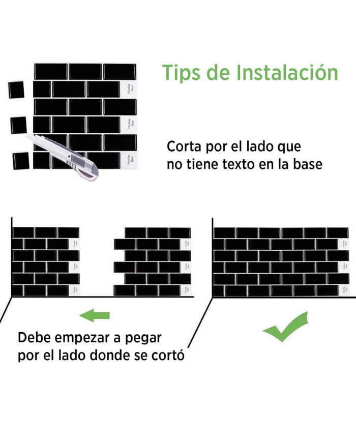 Panel Ahesivo 3D Epox YM-0014