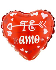 Globo M10" Corazón Te Amo