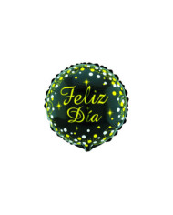 Globo M10" Redondo Feliz Día 1