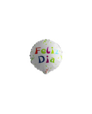 Globo M10" Redondo Feliz Día 3