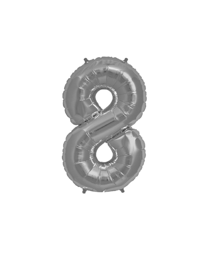 Globo Numero Ocho de 16"