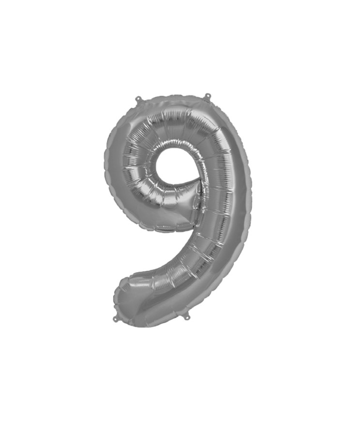 Globo Numero Nueve de 16"