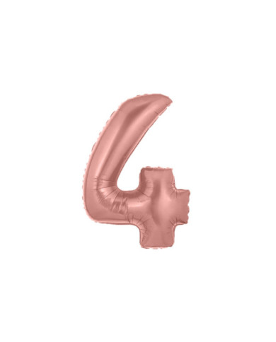 Globo Numero Cuatro de 30"