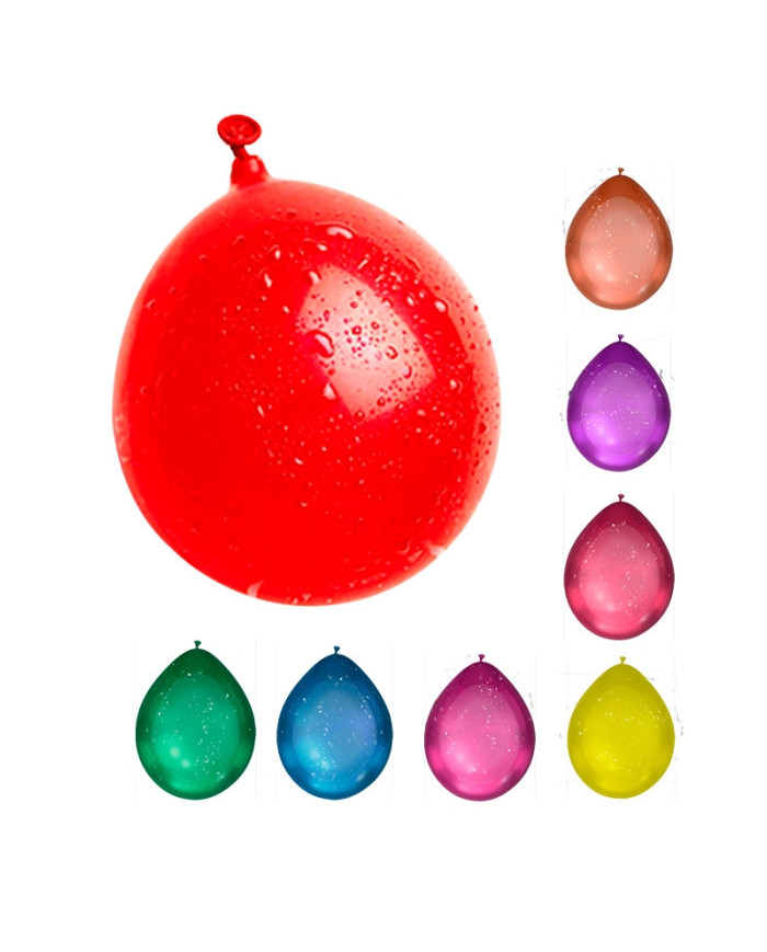 Globo Agua x 100 surtido