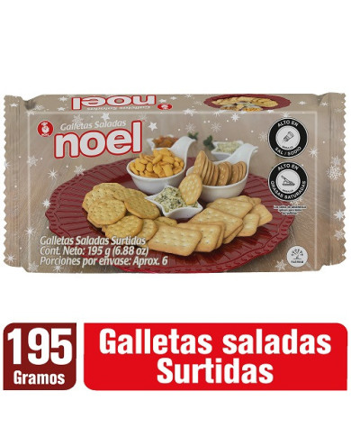 Gta. NAVIDAD pleg salada surtida x 195g