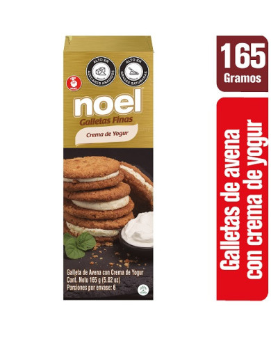 Noel crema yogurt x 165g
