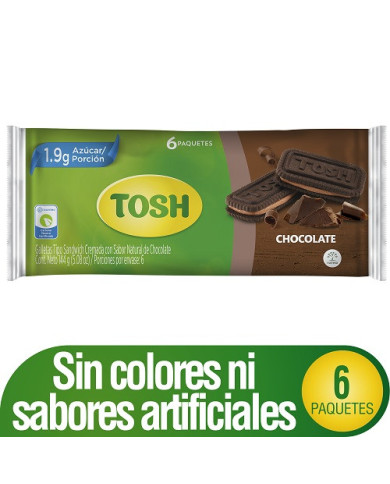 Gta. TOSH Chocolate  Bs. 6x2 Gta. TOSH Chocolate  Bs. 6x2