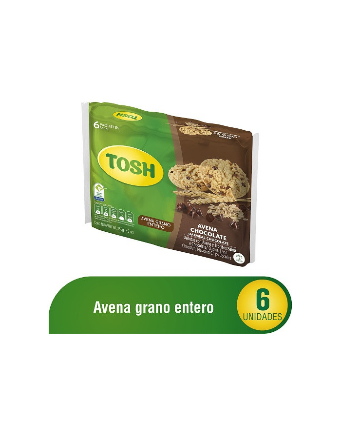 Gta. TOSH Avena Chocolate Bs.x6