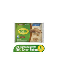 Gta. TOSH Avena MielAjonjoli Bs. x6 180g