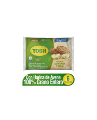 Gta. TOSH Avena Manzana Mani Bs. x6 180g