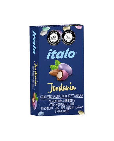 ALMENDRA JORDANIA CUB CON CHOC ITALO 50 GR