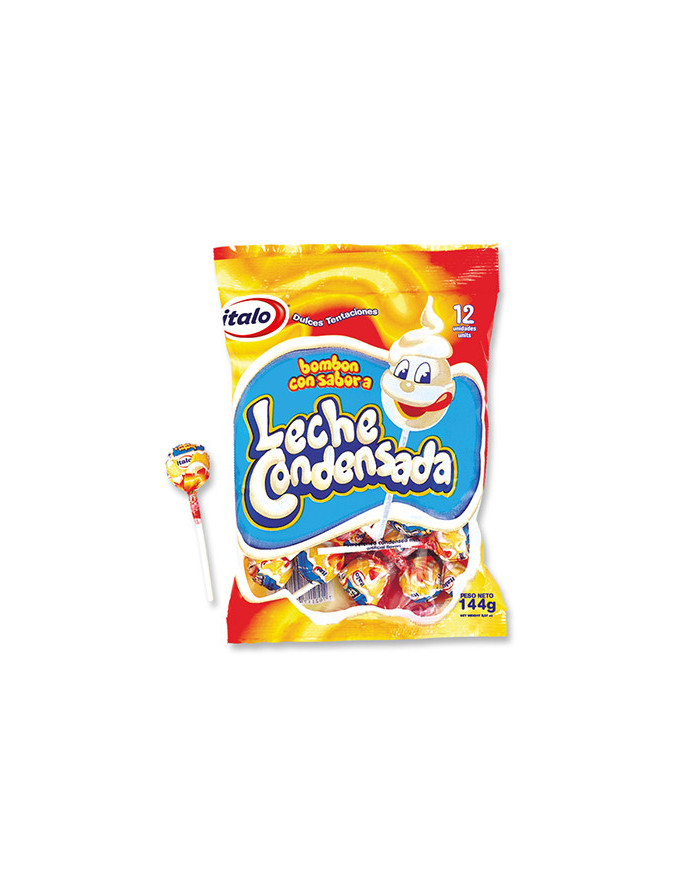 BOMBOM LECHE CONDENSADA ITALO 144 GR