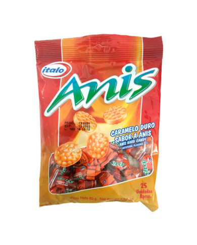 CARAMELO ANIS ITALO 80 GR BX25