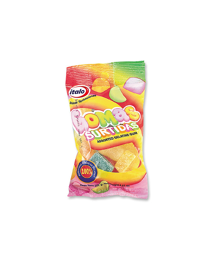 GOMAS SURTIDAS ITALO 125 GR