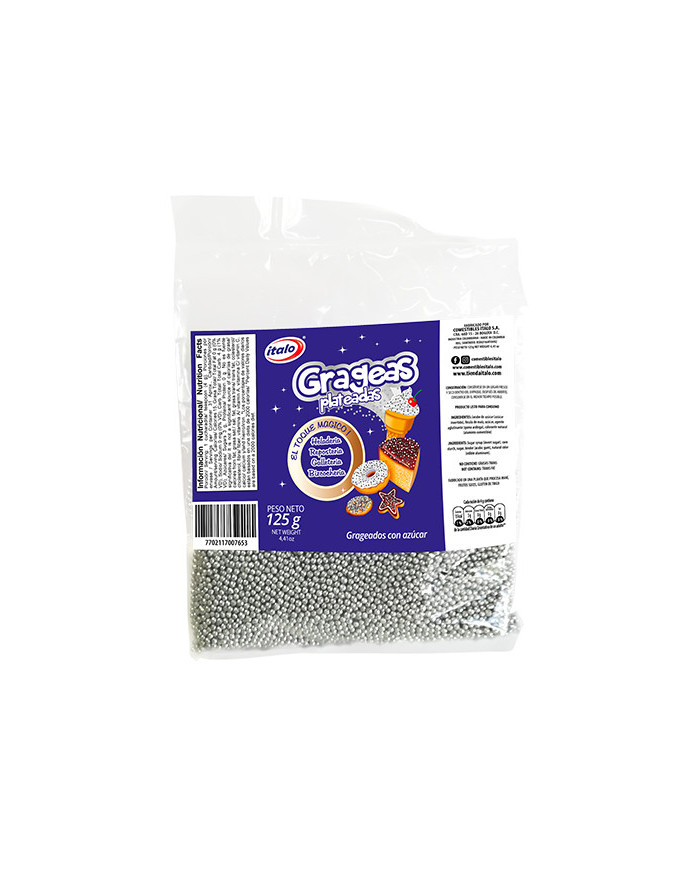 GRAGEA PLATEADA ITALO 125 GR