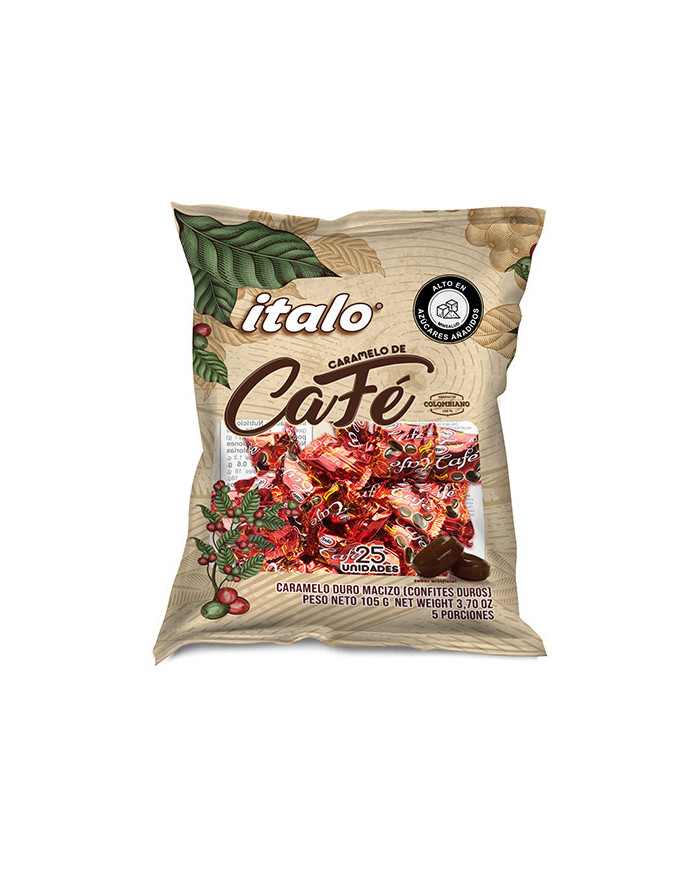 CARAMELO CAFE ITALO 105 GR
