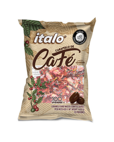 CARAMELO CAFE ITALO 420 GR