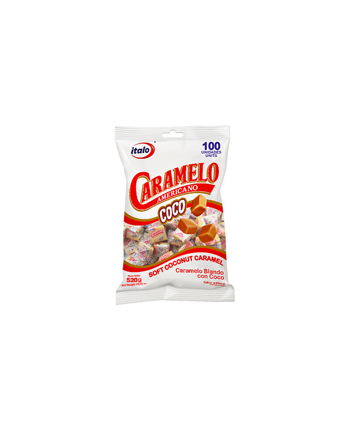 CARAMELO DE COCO ITALO 520 GR