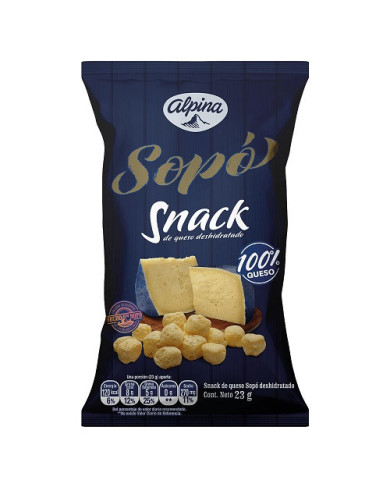 Snack Alpina Queso Sopo Descr x 23gr