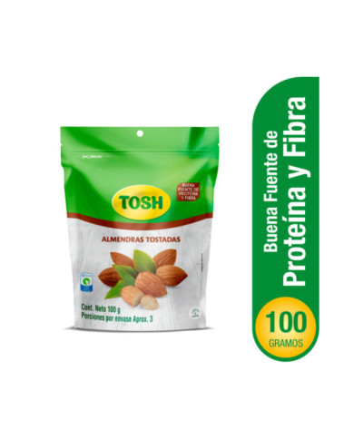 Pasab. TOSH Almendras 18dpckx100g Pasab. TOSH Almendras 18dpckx100g