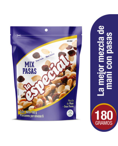Pasab. LA ESPECIAL pasas 18dpckx180g Pasab. LA ESPECIAL pasas 18dpckx180g
