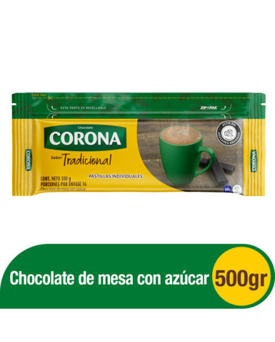Choc. CORONA 500gx16pastx48brr Choc. CORONA 500gx16pastx48brr