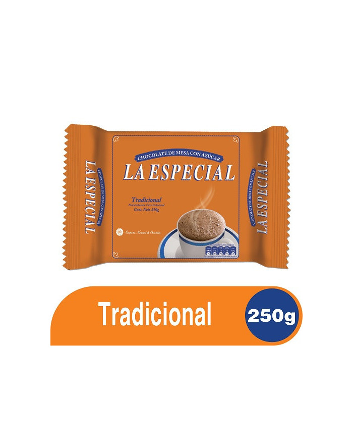 Chocol. LA ESPECIAL 250gx8pastix50brr