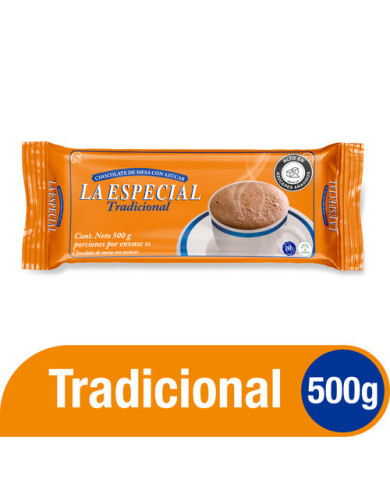 Chocol. LA ESPECIAL 500gx16pastix48brr Chocol. LA ESPECIAL 500gx16pastix48brr