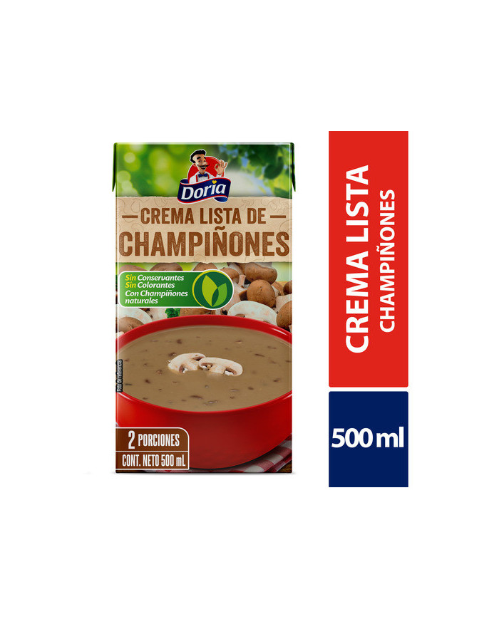 Crema list Champinones DORIA X 500ml