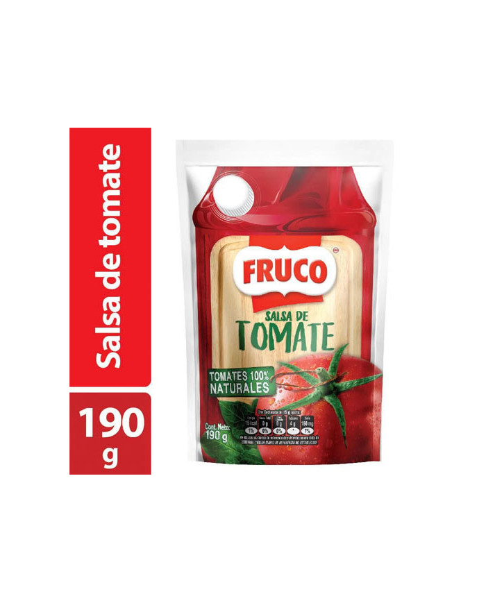 Salsa de Tomate FRUCO doypack 190 gr