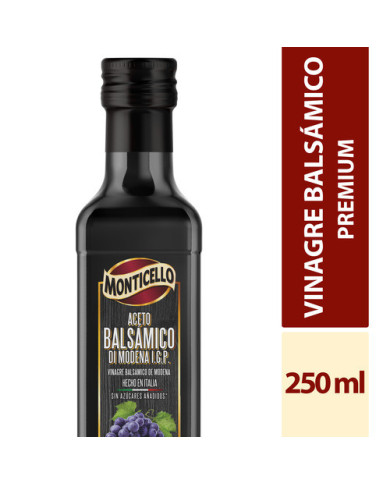 Vinagre Balsamico Monticello x 250ml