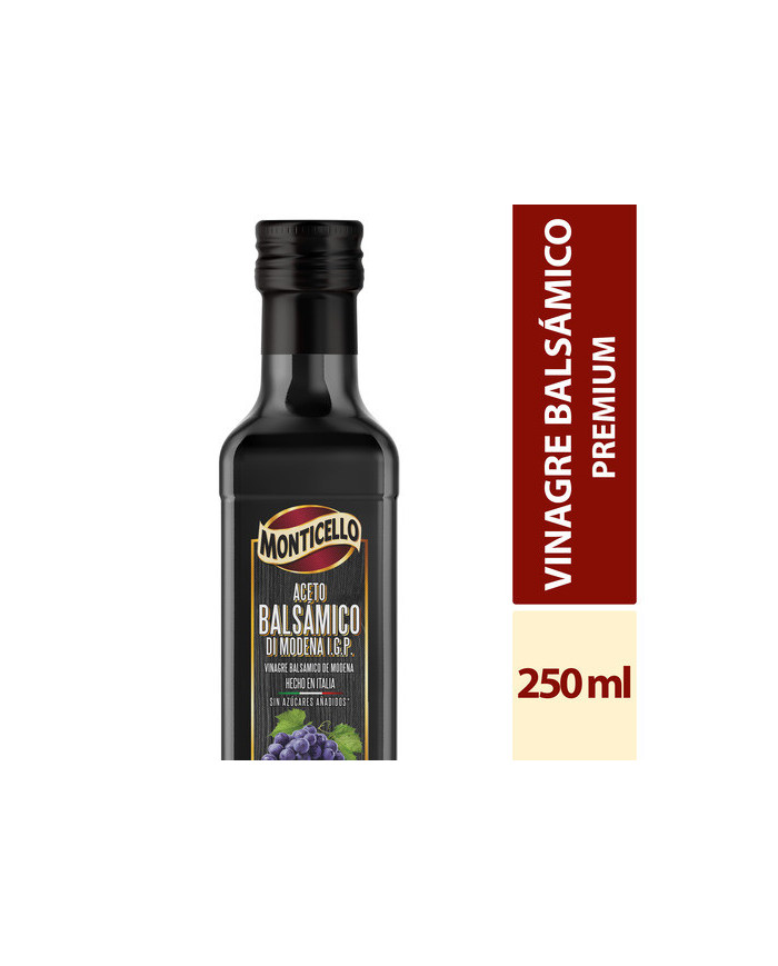 Vinagre Balsamico Monticello x 250ml