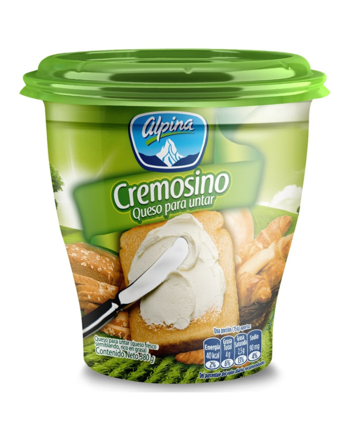 Queso Alpina crema untar 380g
