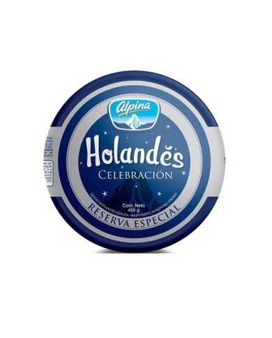 QUESO ALPINA Holandes NAVIDENO X 450G lb